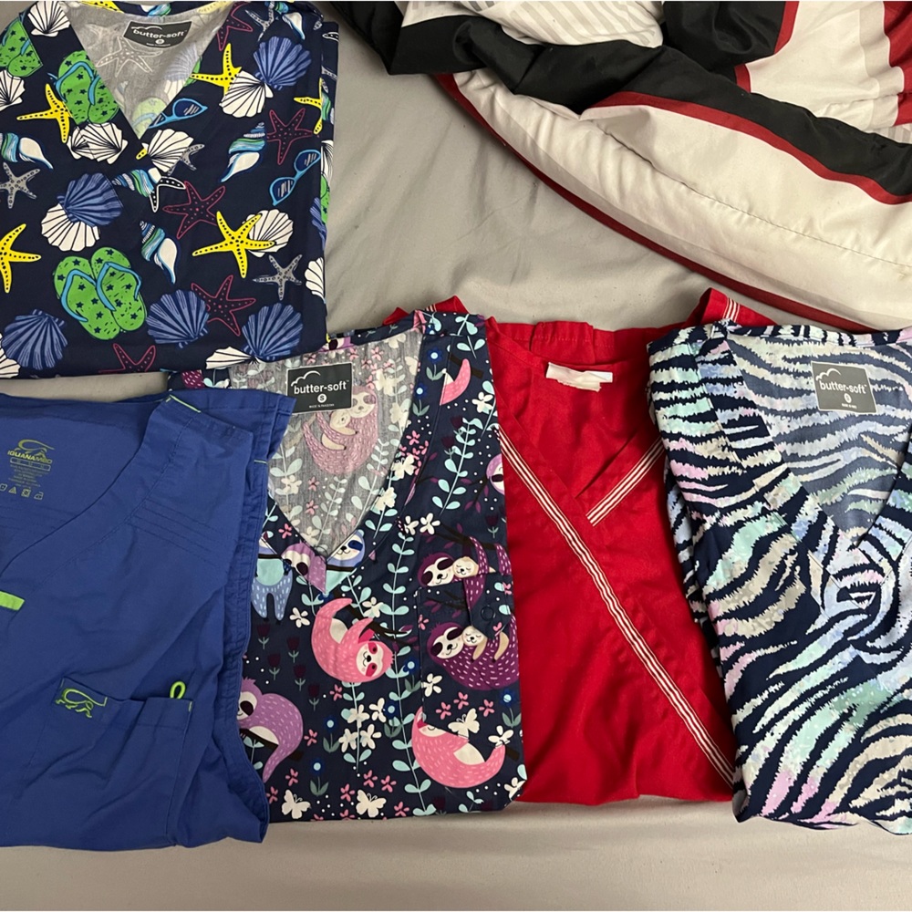 Scrubs for sale. Sizes small-medium. Comment for prices.